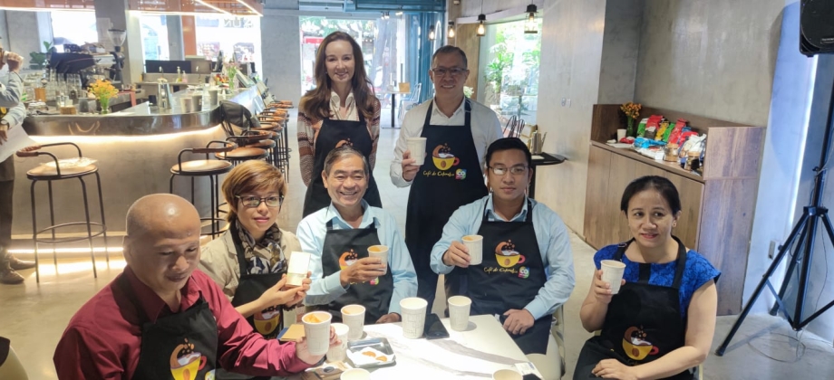 El café colombiano cautiva a los importadores de Vietnam