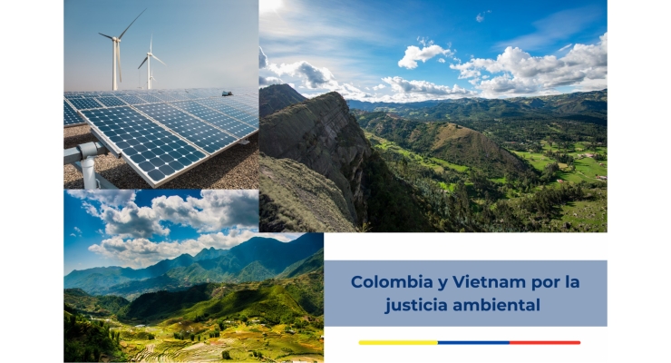 Embajada de Colombia se reúne con el Ministerio de Recursos Naturales y Medio Ambiente de Vietnam