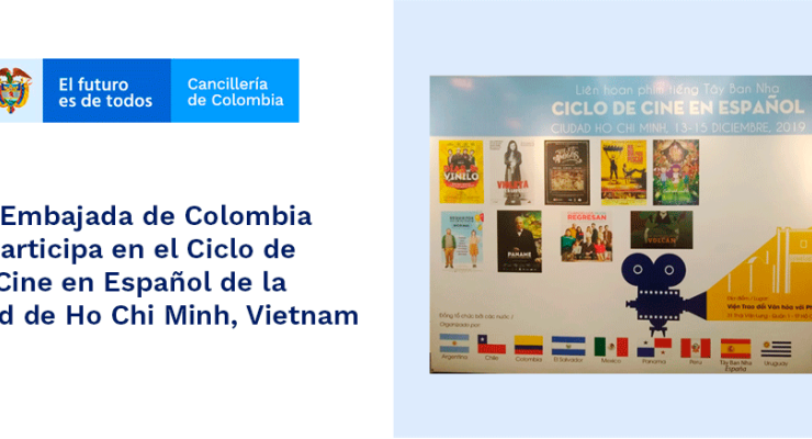 La Embajada de Colombia participa en el Ciclo de Cine en Español