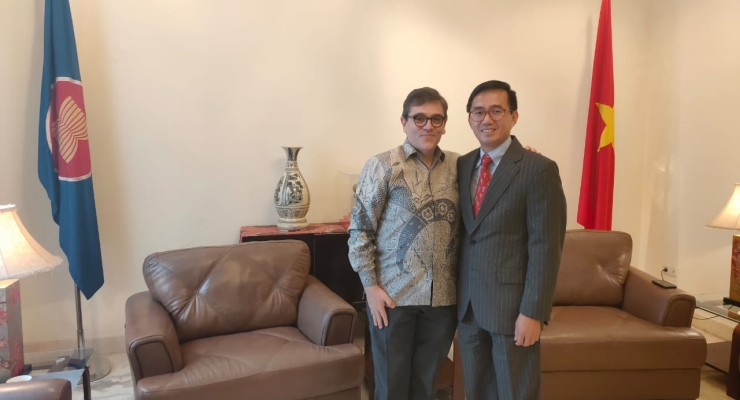 Embajador de Colombia se reunió con el Representante Permanente de Vietnam